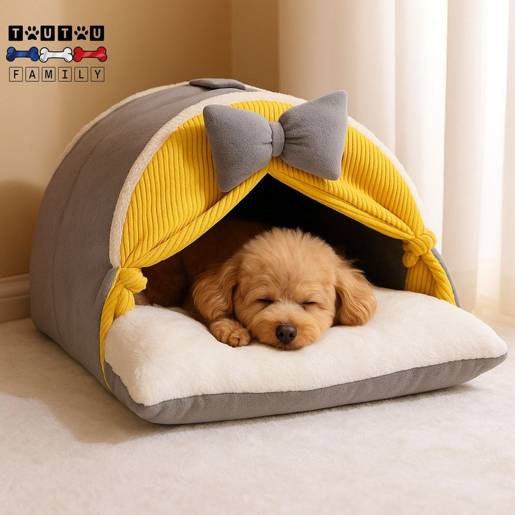Niche d'intérieur pour petit chien - TenteToutou™