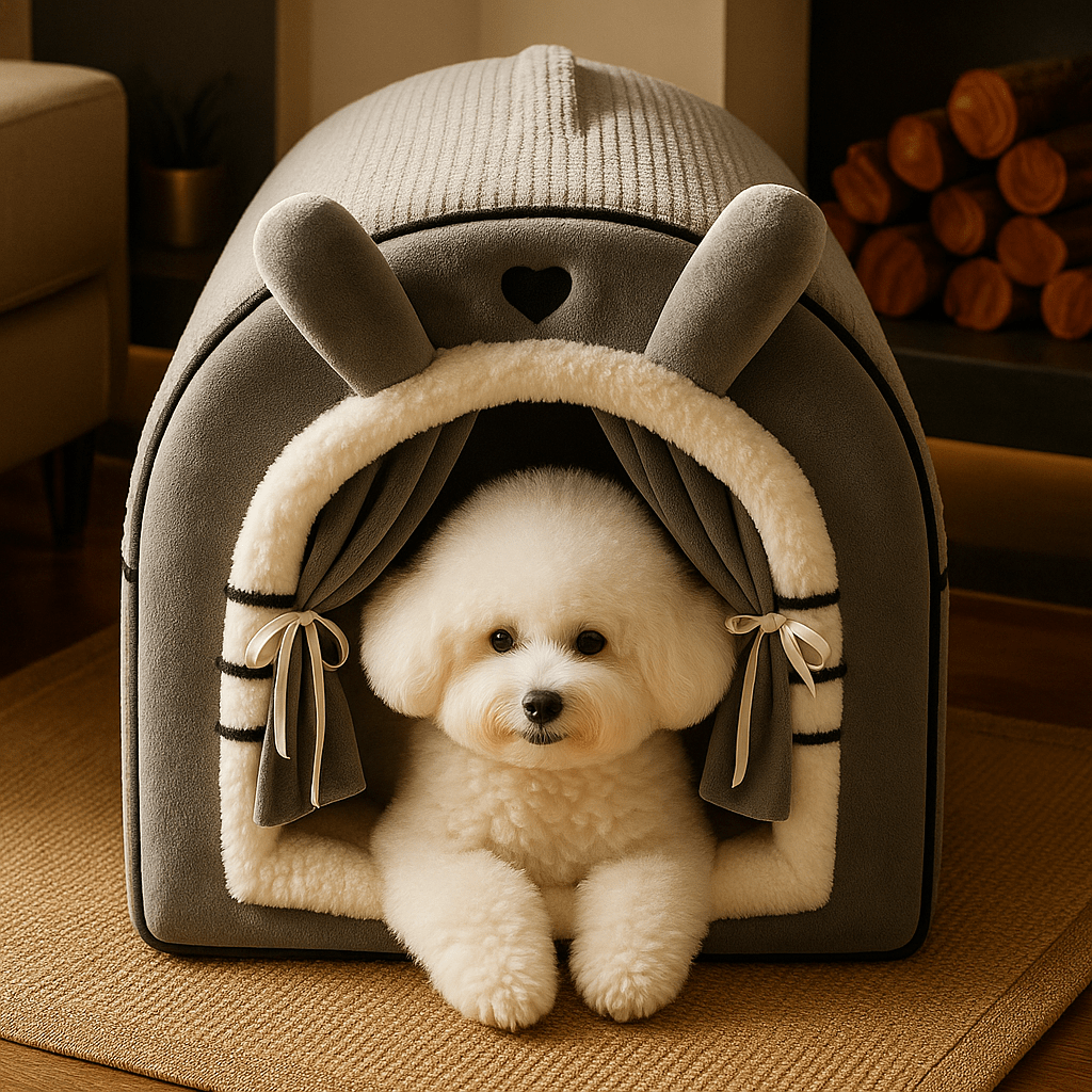 Niche d'intérieur pour petit chien - CoconToutou™