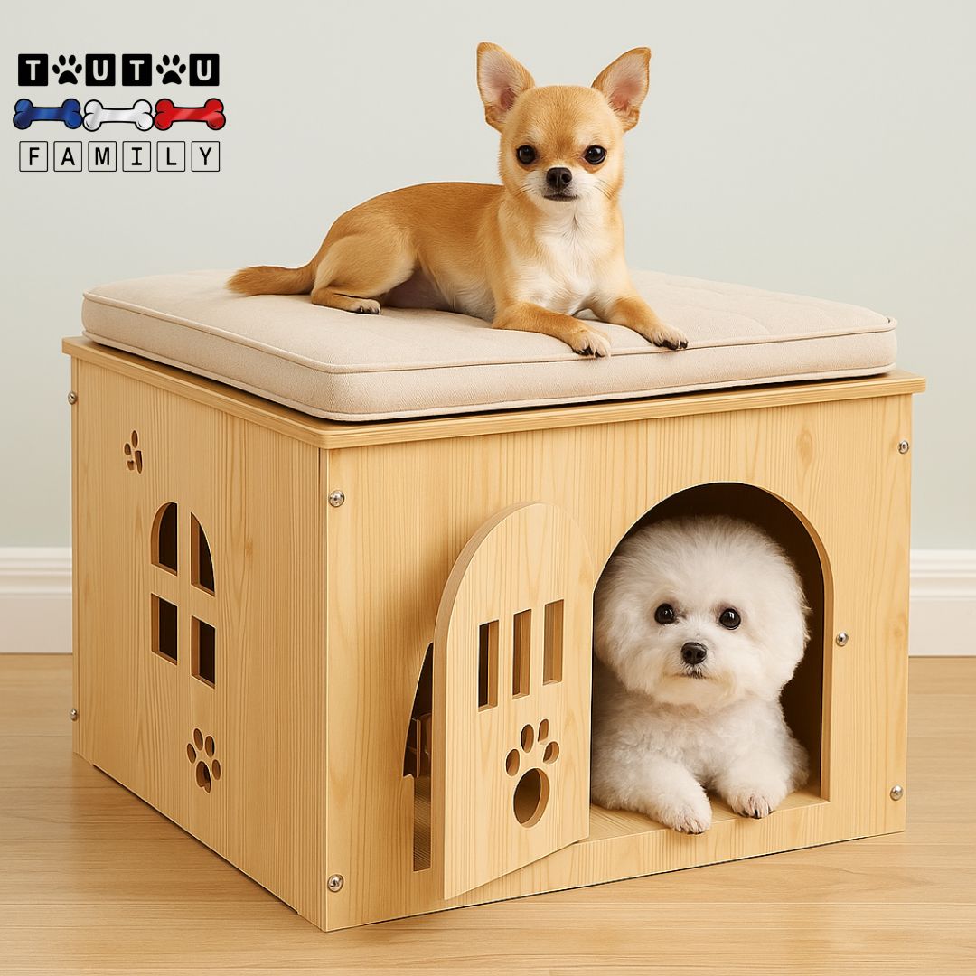 Niche pour chien intérieur - MeubleToutou™