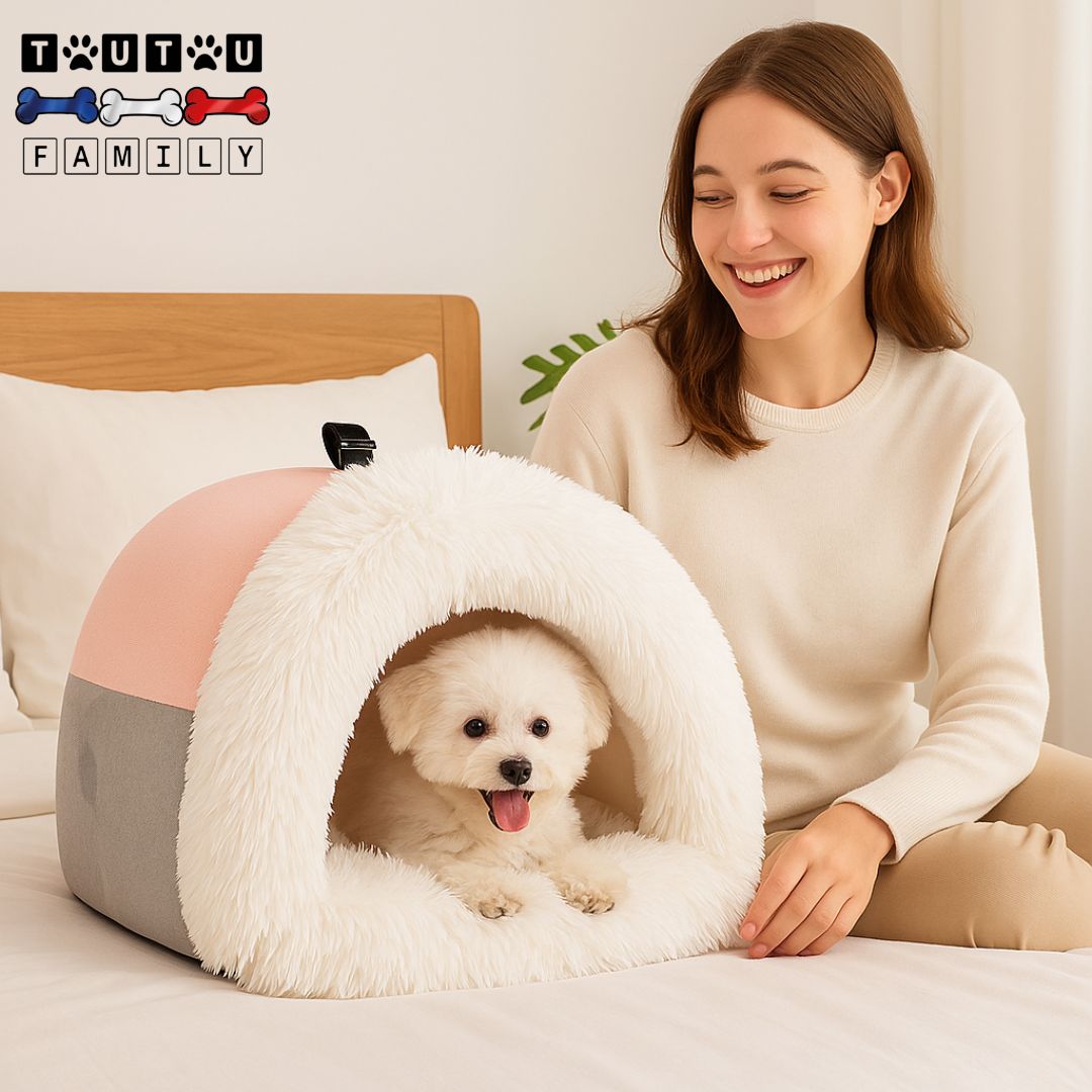 Niche pour chien intérieur - PortableToutou™