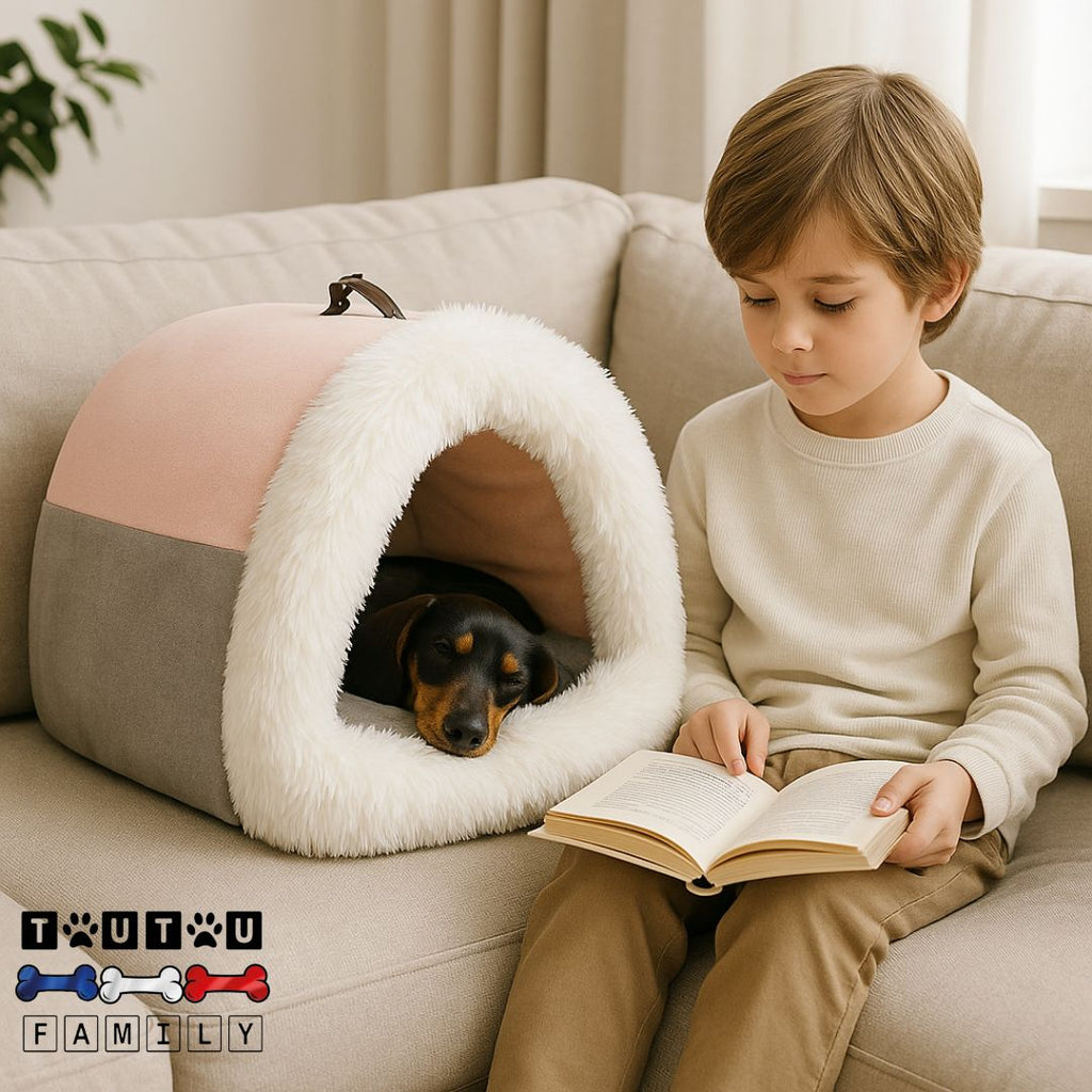 Niche pour chien intérieur - PortableToutou™