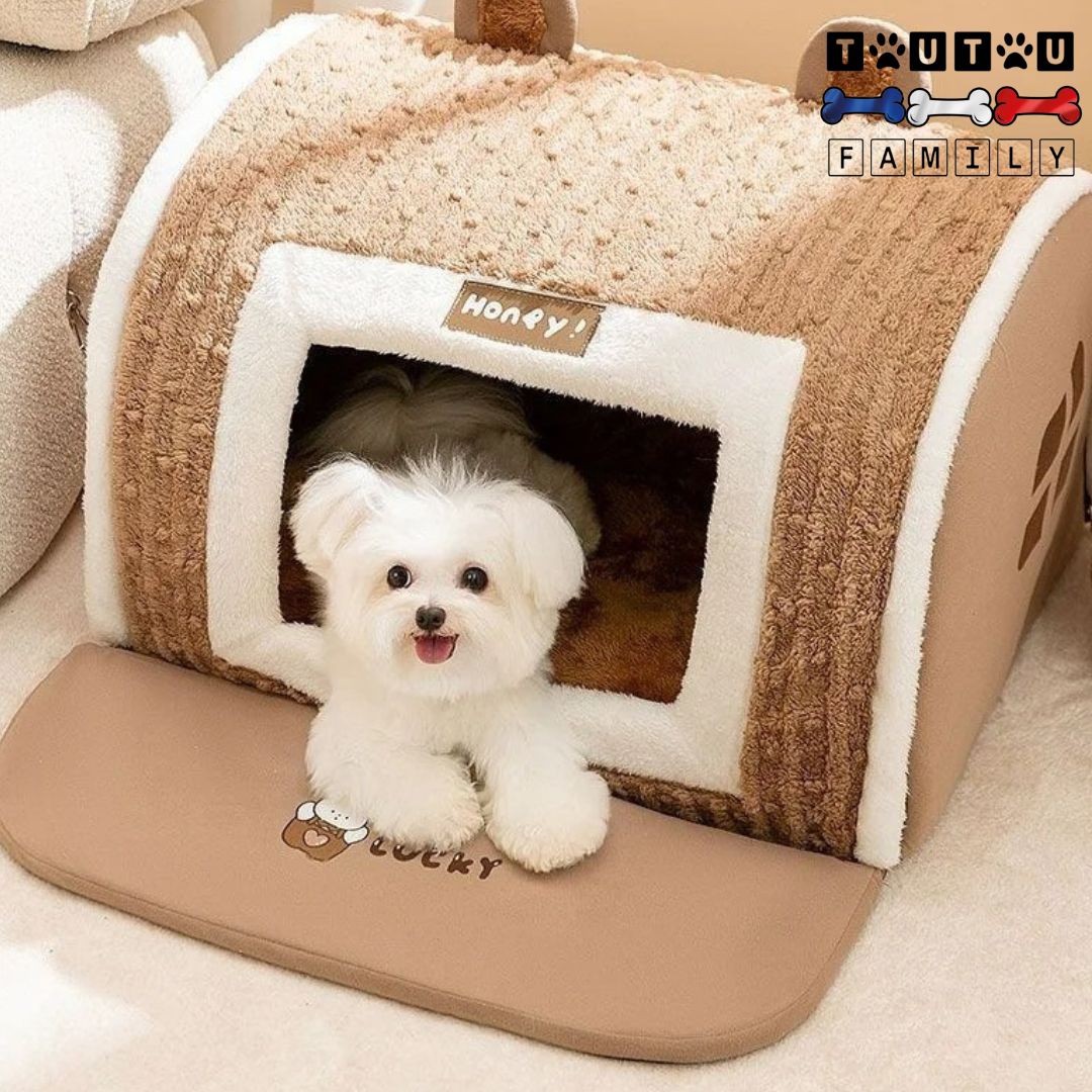 Niche pour chien intérieur - MaisonToutou™
