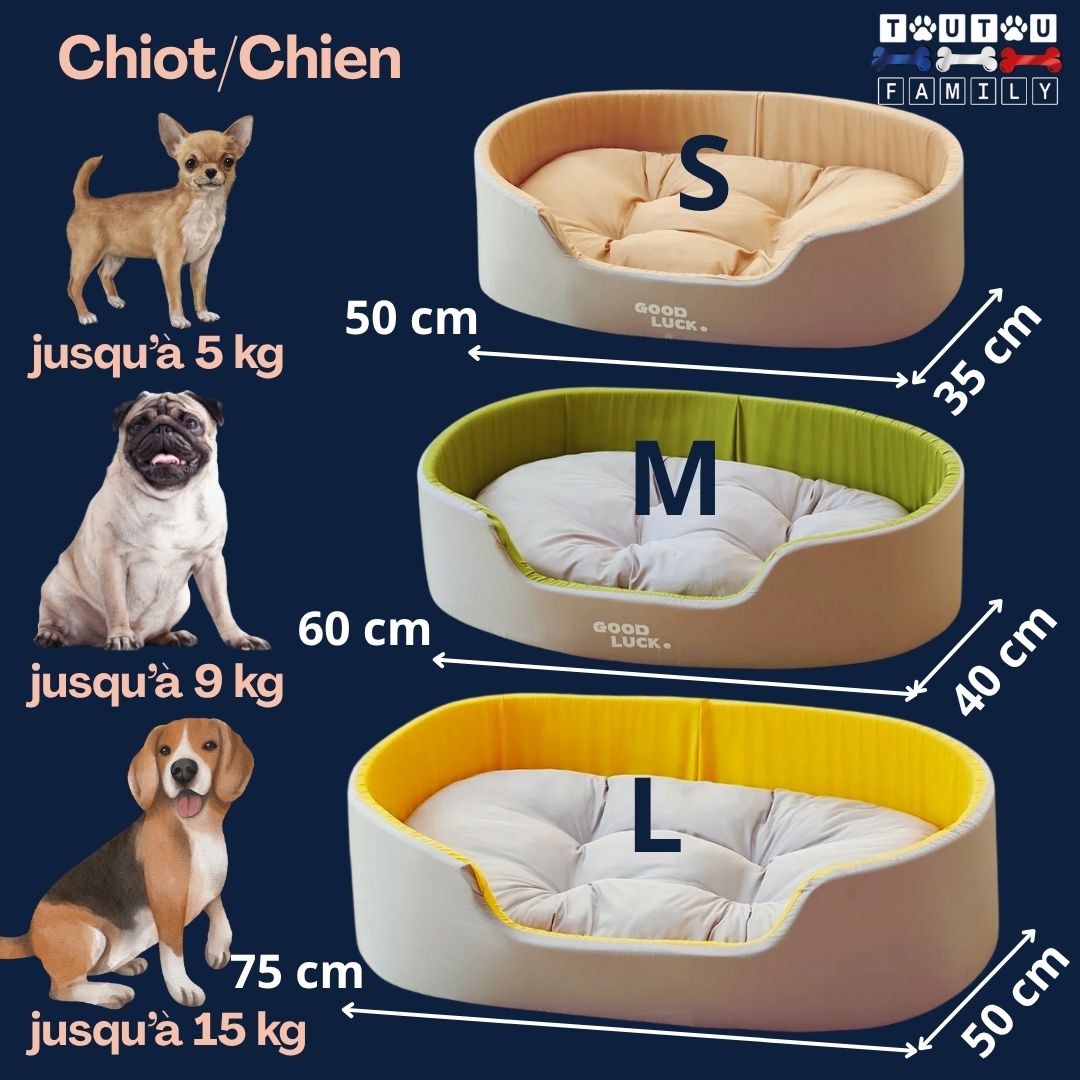 Panier chien lavable - ApaisantToutou™
