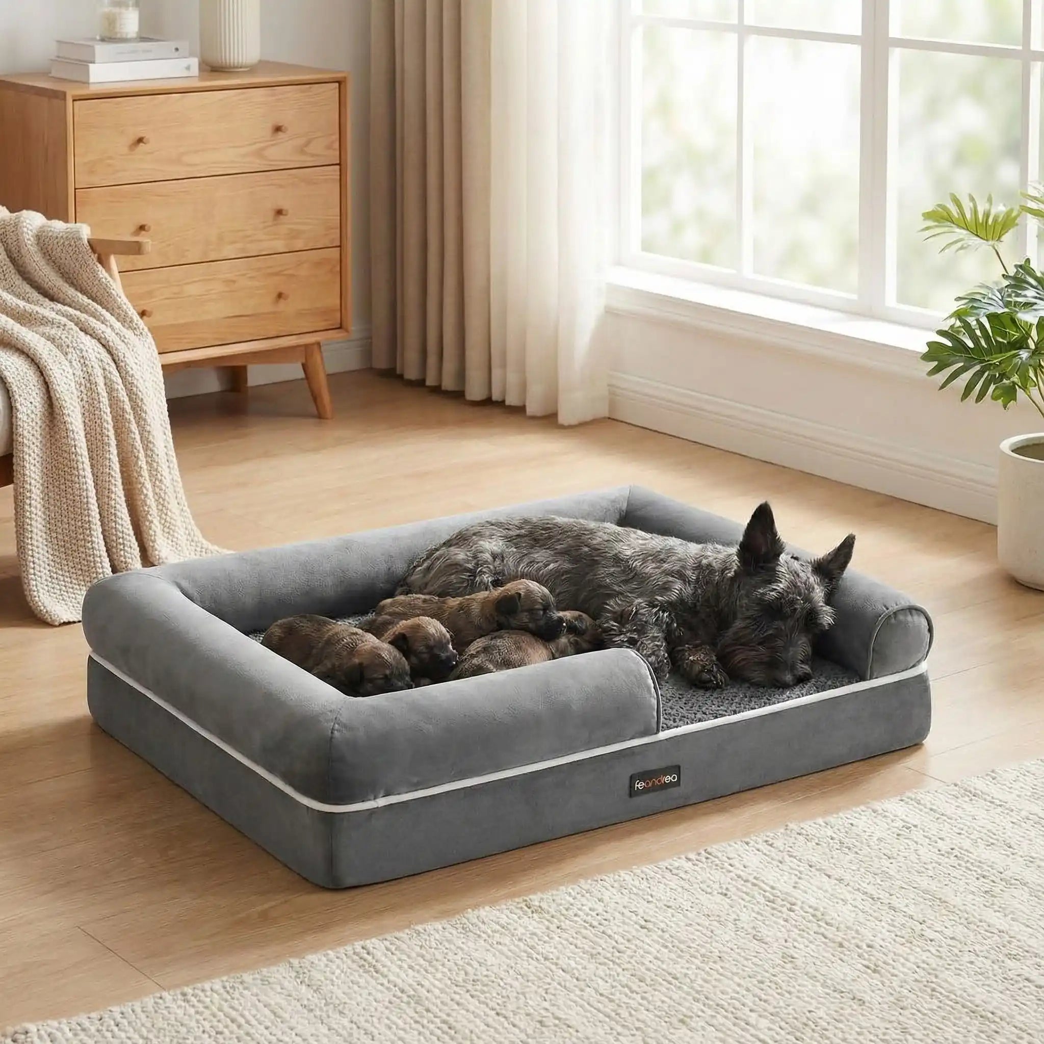 Panier orthopédique chien - MoyenToutou™