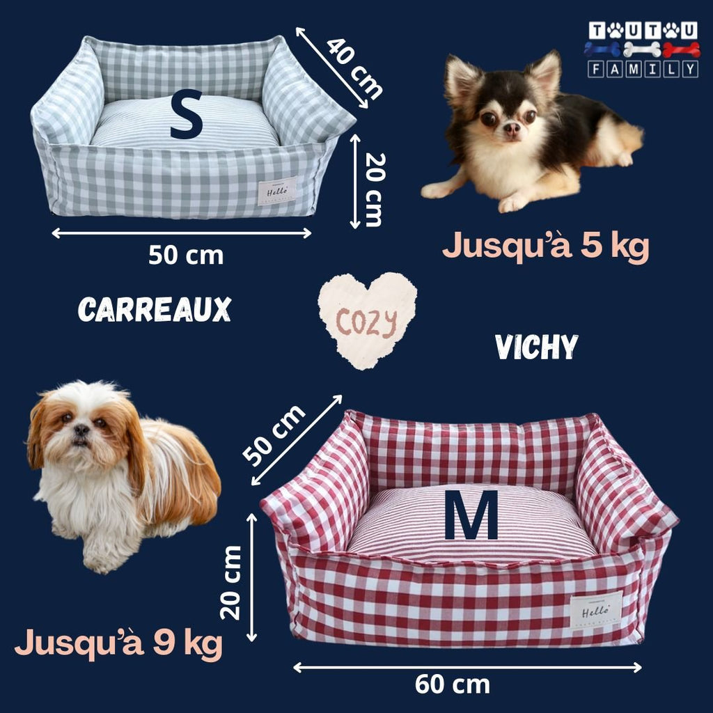 Panier petit chien -  DéhoussableToutou™