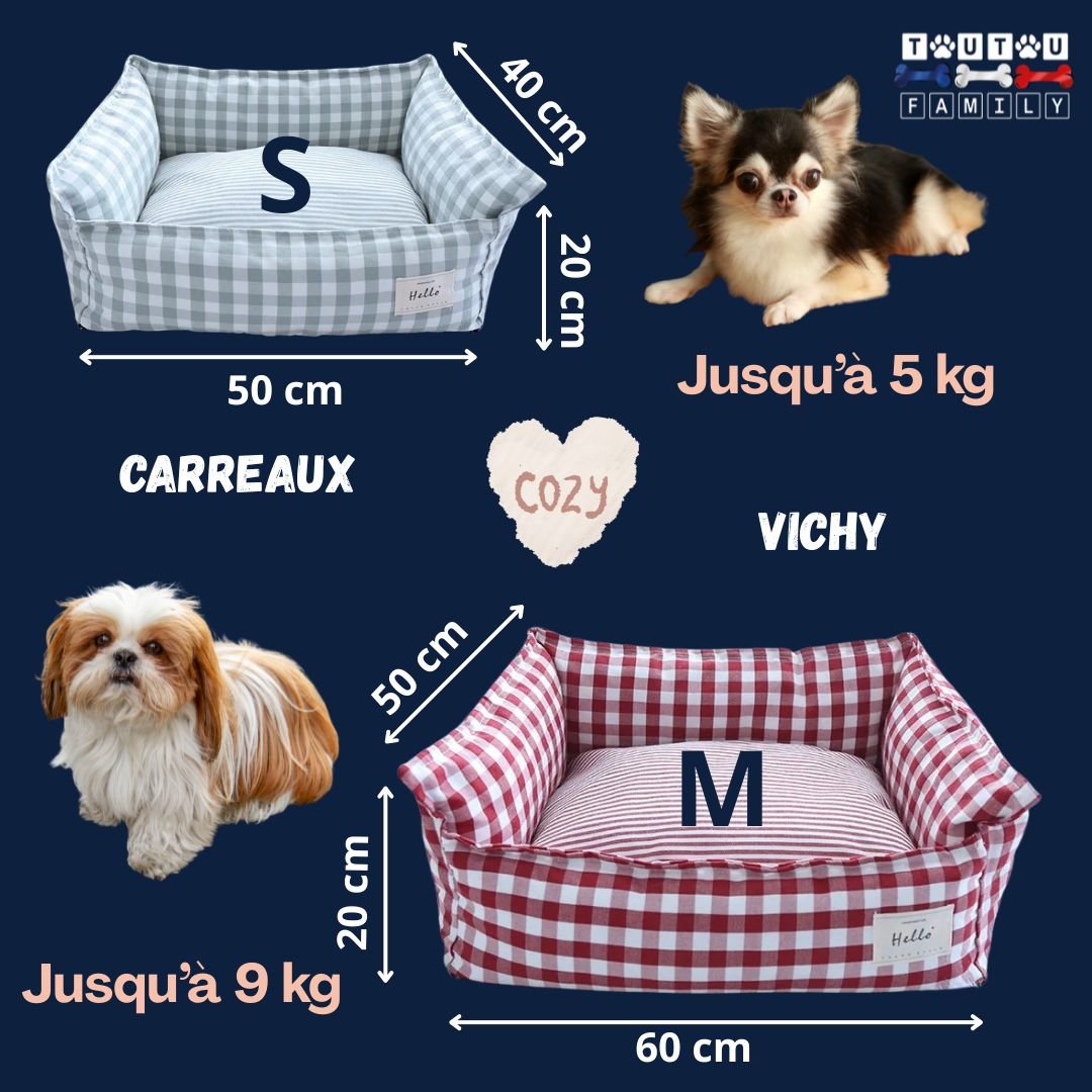 Panier petit chien -  DéhoussableToutou™