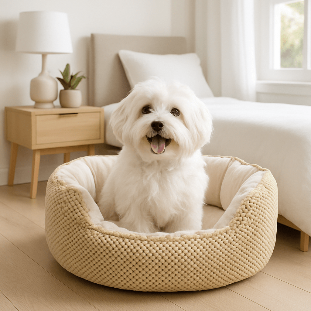 Panier petit chien orthopédique - CoussinToutou™