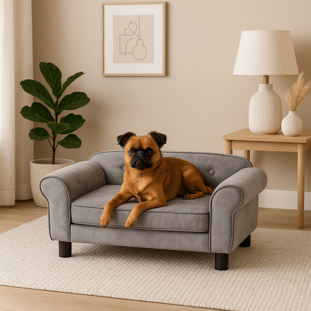 Petit canape pour chien - DéhoussableToutou™