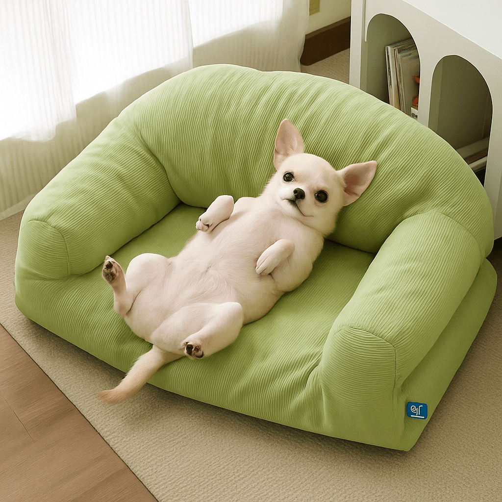 Petit canapé pour chien - DéhoussableToutou™