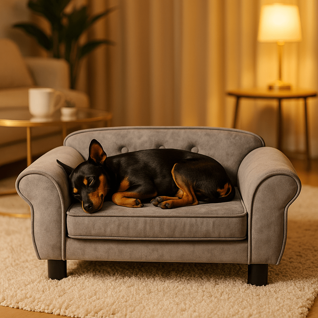 Petit canape pour chien - DéhoussableToutou™
