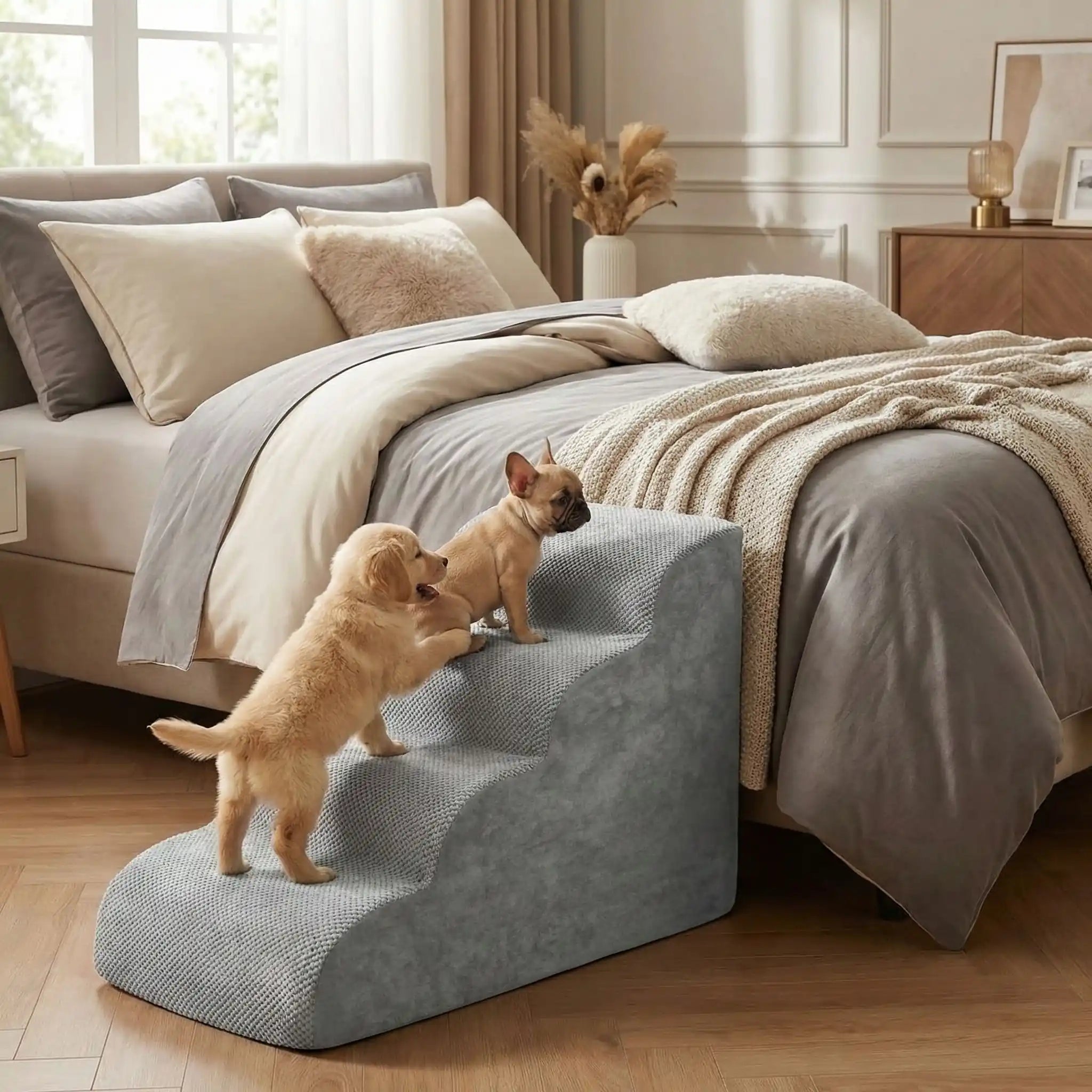 Petit escalier pour chien - DéhoussableToutou™