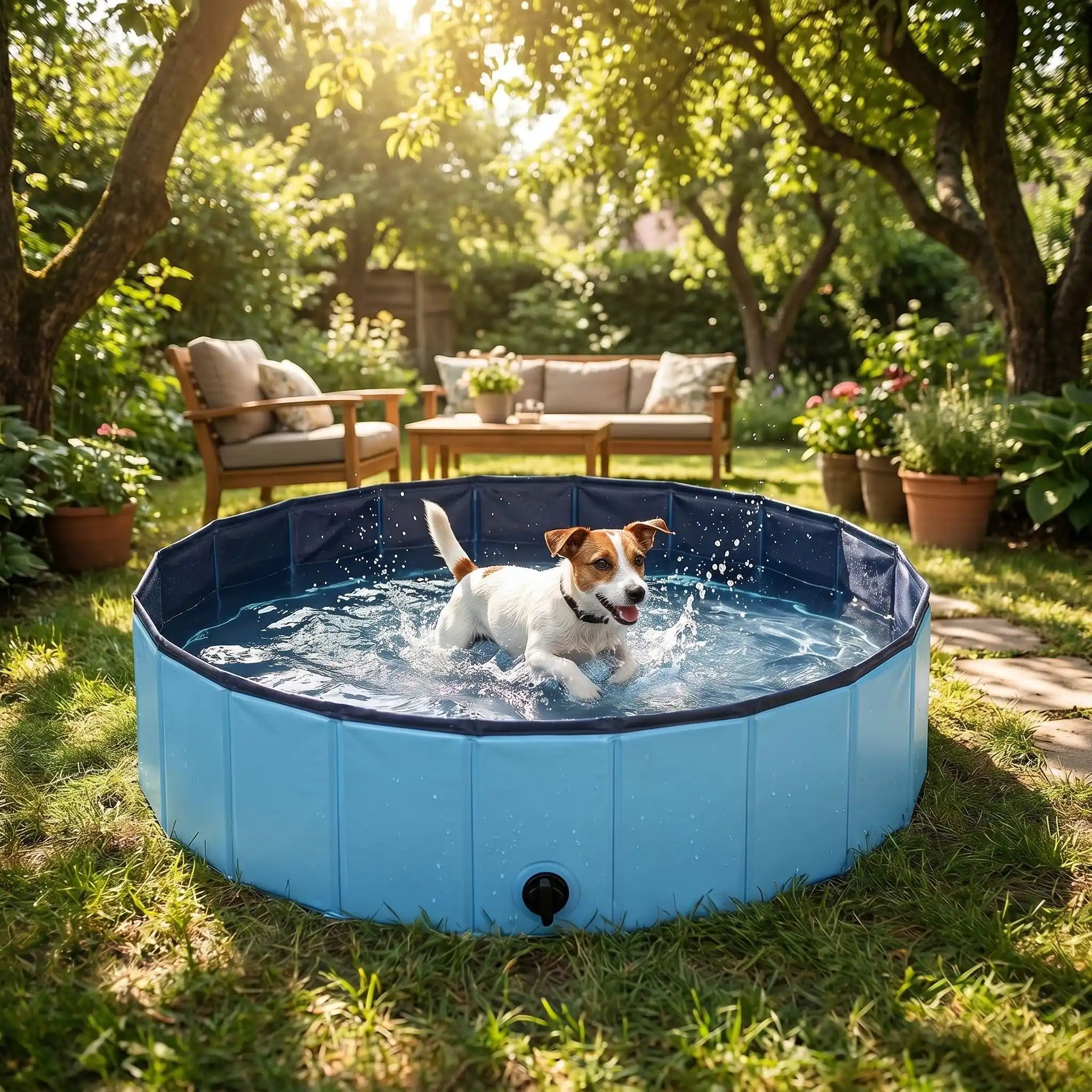 Piscine pour chiens - PliableToutou™