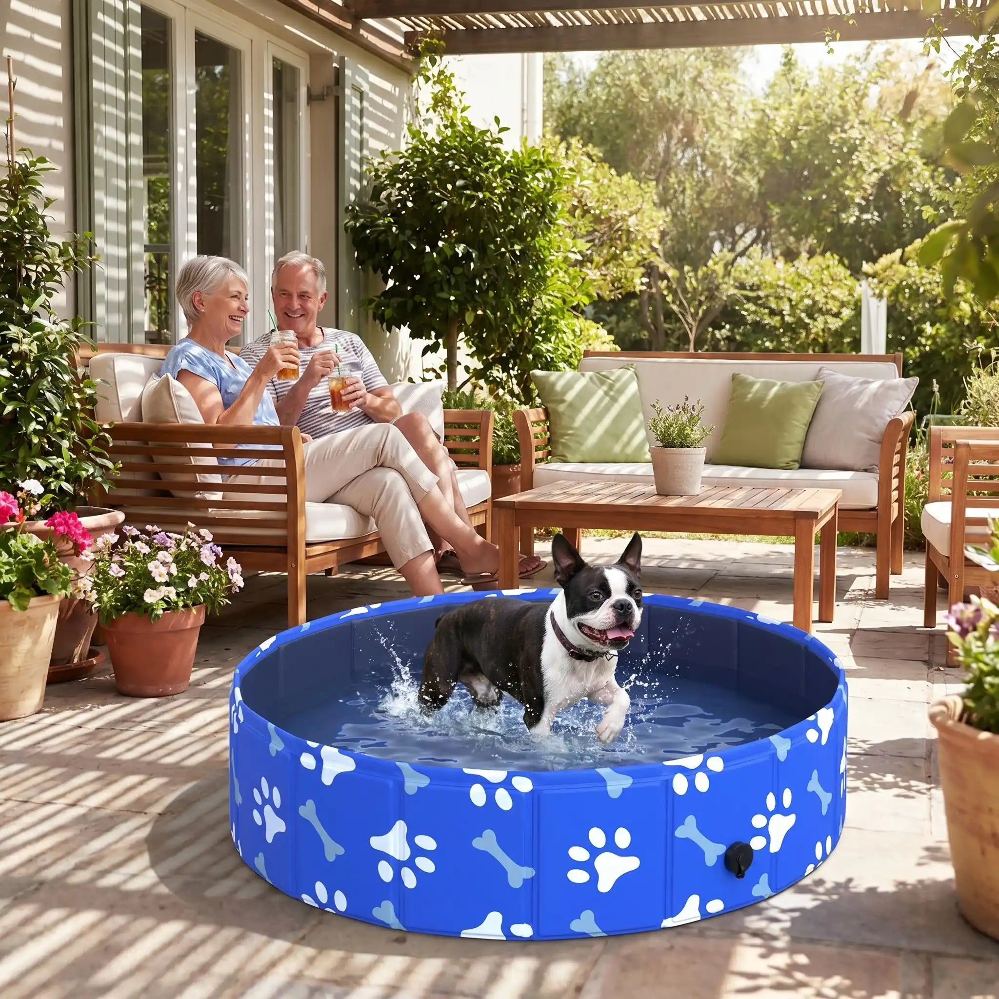 Piscine rigide pour chien - BassinToutou™