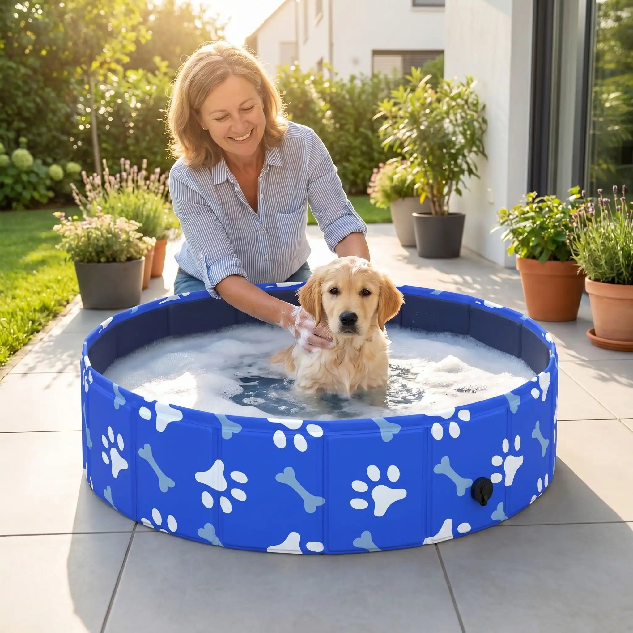 Piscine rigide pour chien - BassinToutou™