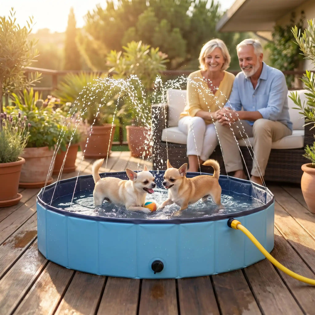 Piscine rigide pour chien - JetToutou™