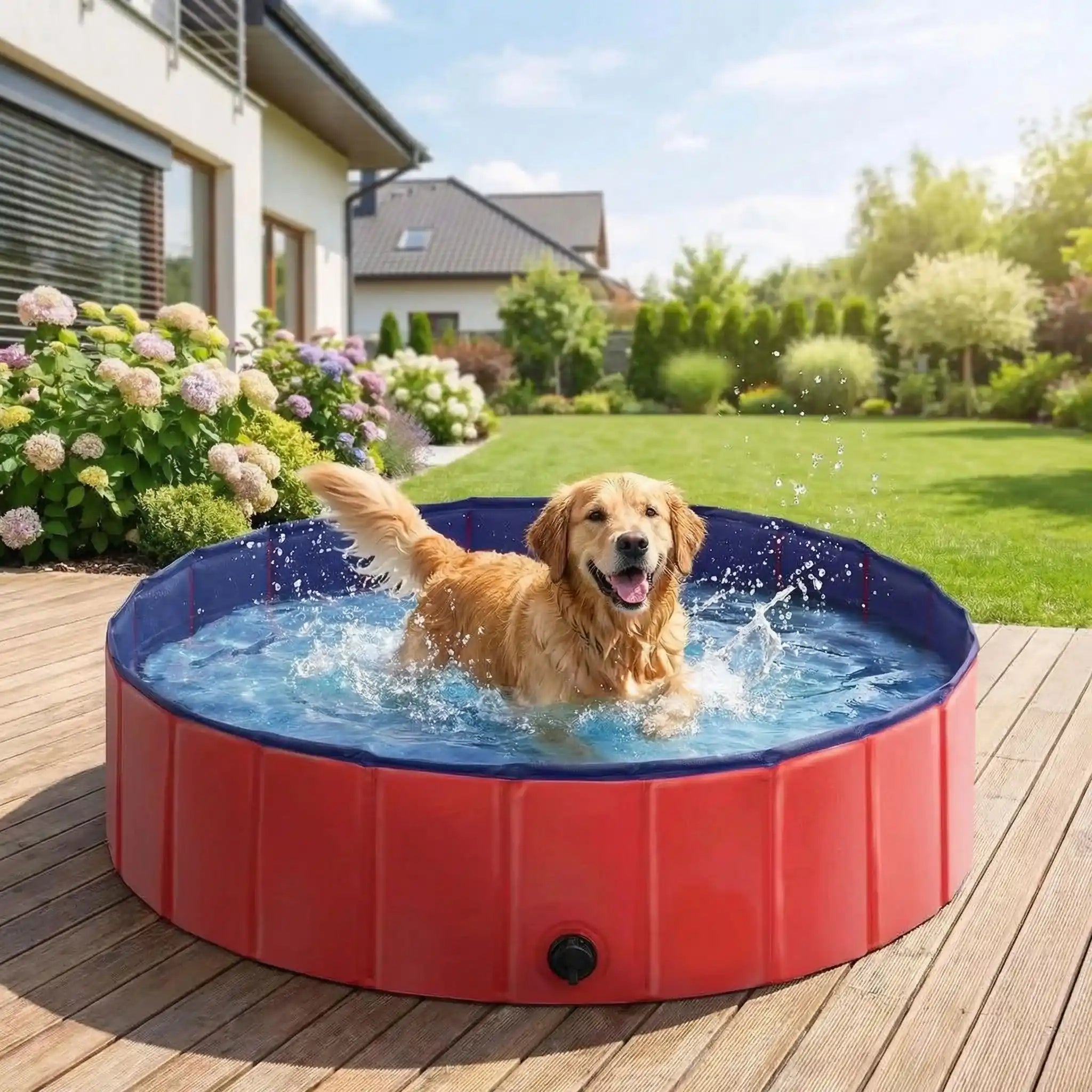 Piscine rigide pour chien  - CoolToutou™