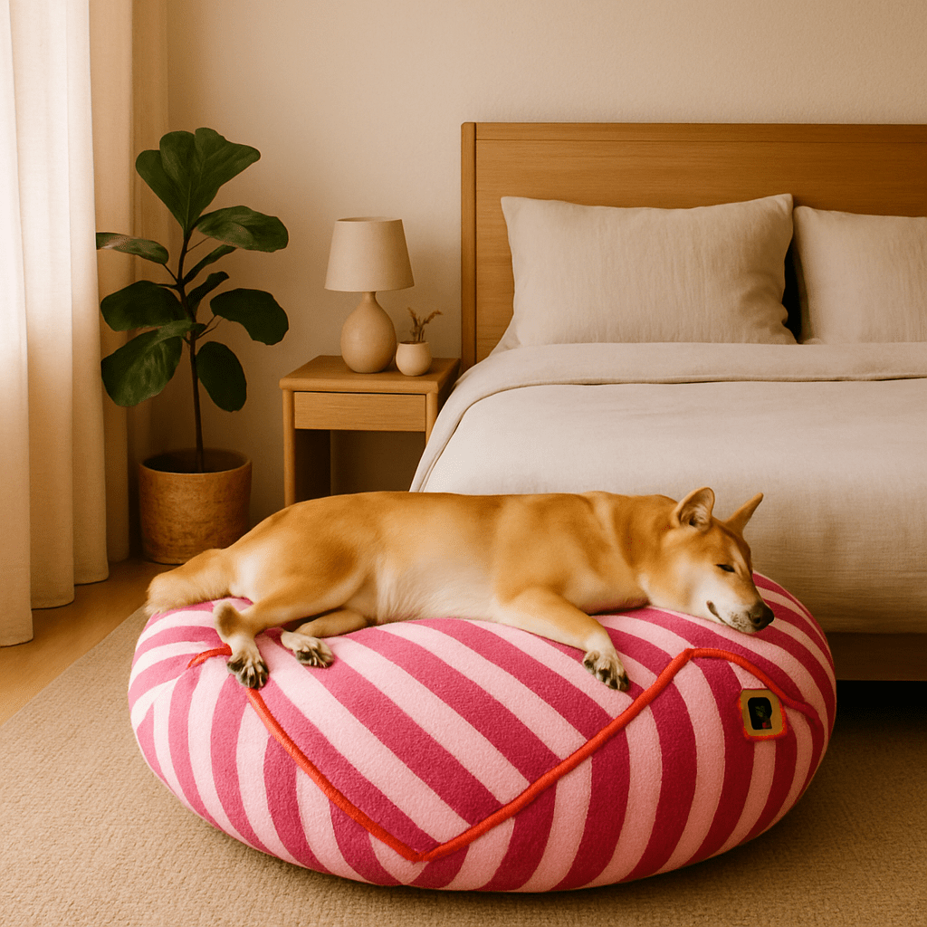 Pouf pour chien - DéhoussableToutou™