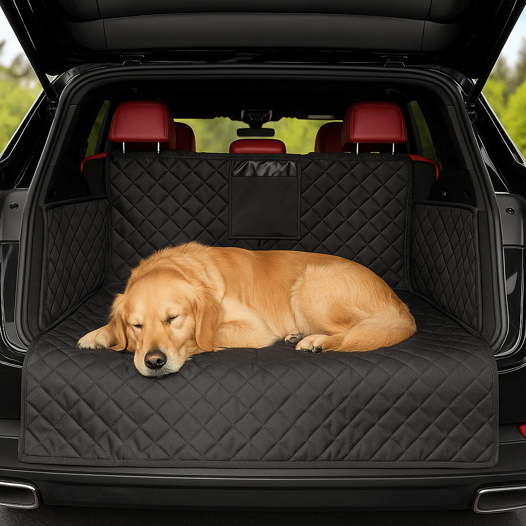 Protection coffre voiture chien - ImperméableToutou™