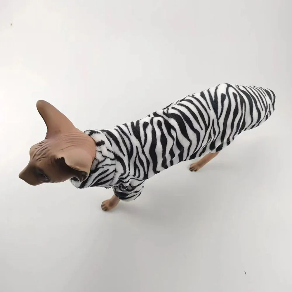 Pull Léopard / Zèbre pour Chat