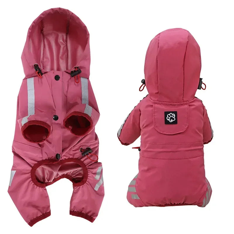 Imperméable Chien avec Capuche