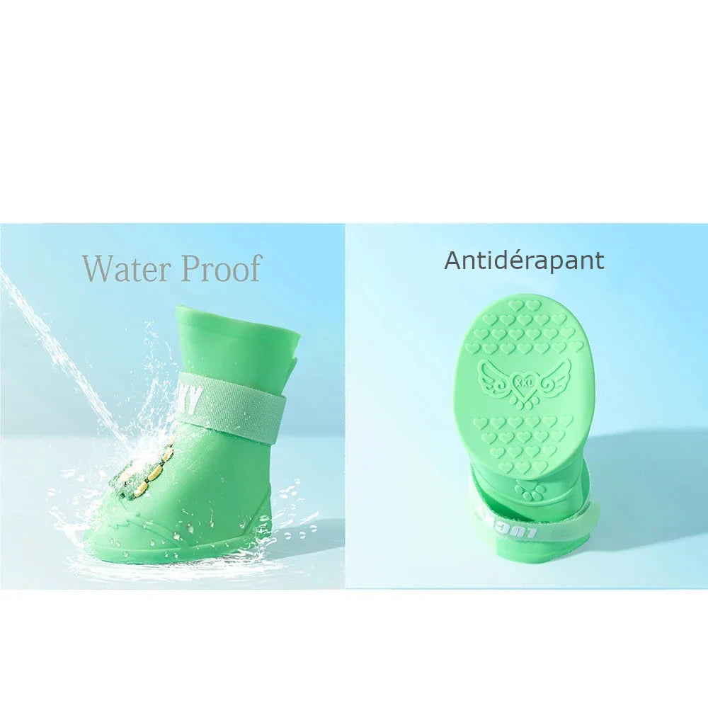 Botte Silicone Chien Imperméable