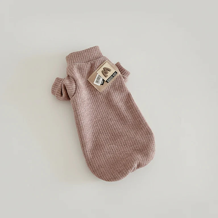 T-Shirt Col Haut Confortable Pour Chat