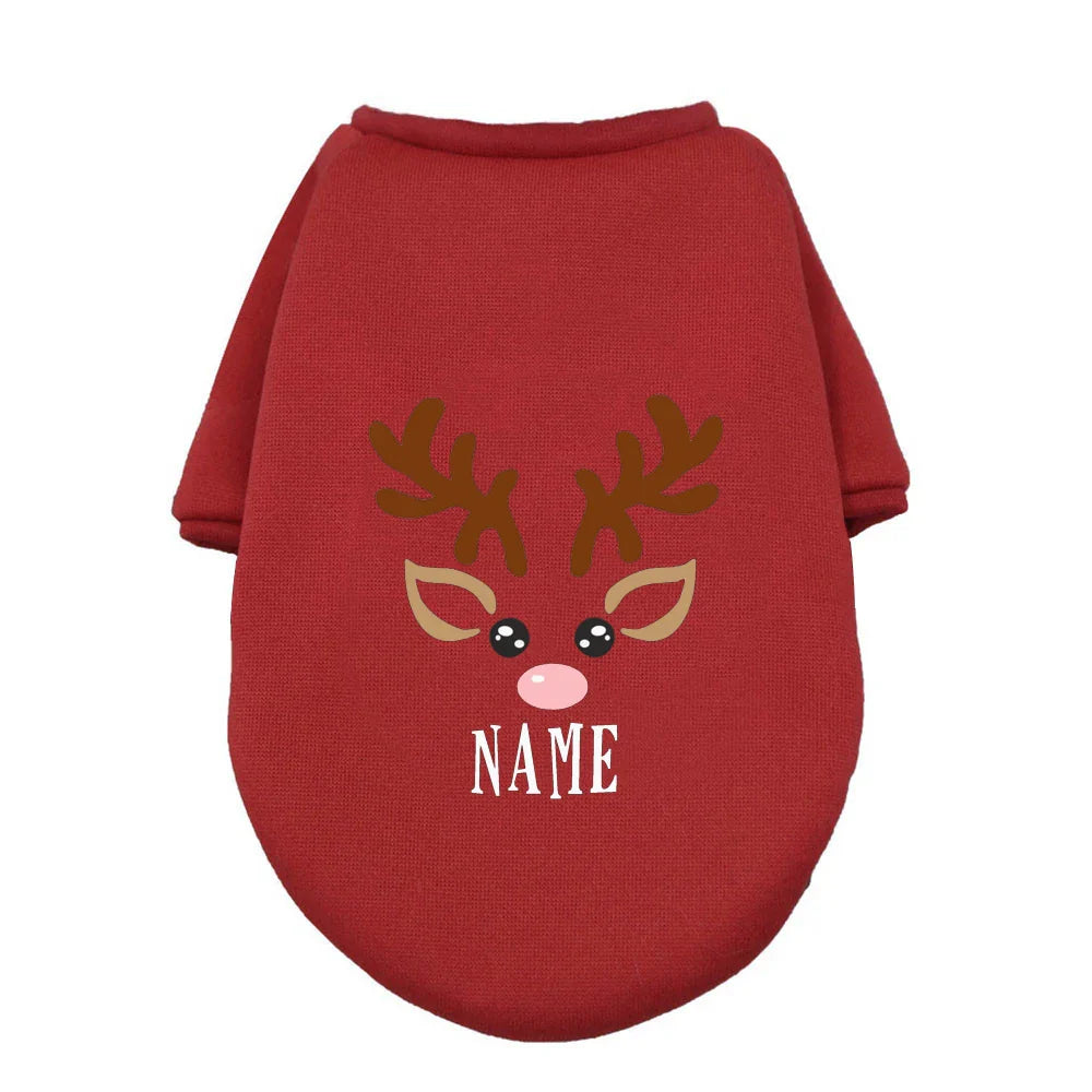 Pull Noël Chien Personnalisé