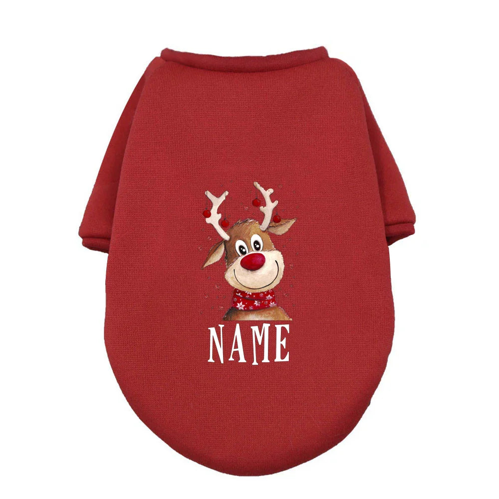 Pull Noël Chien Personnalisé