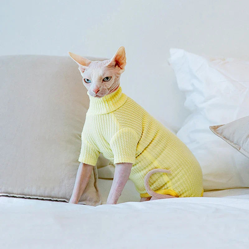 Pyjama pour Sphynx Rouge
