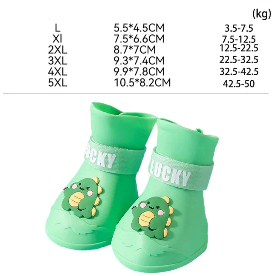 Botte Silicone Chien Imperméable