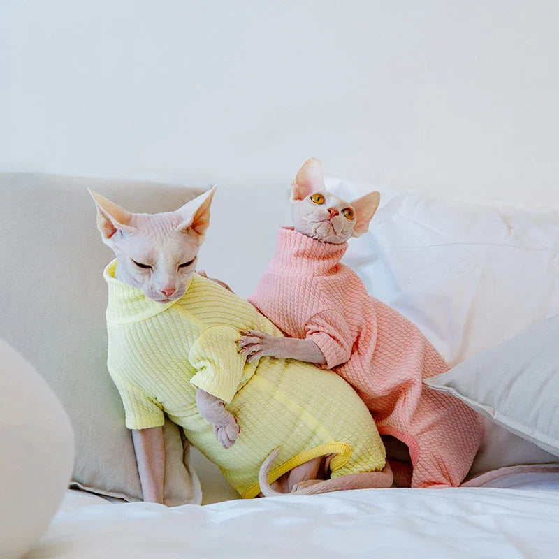 Pyjama pour Sphynx Rouge