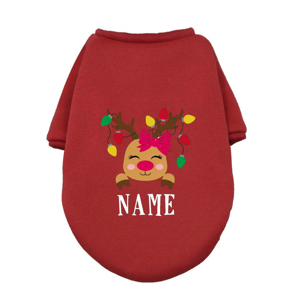 Pull Noël Chien Personnalisé