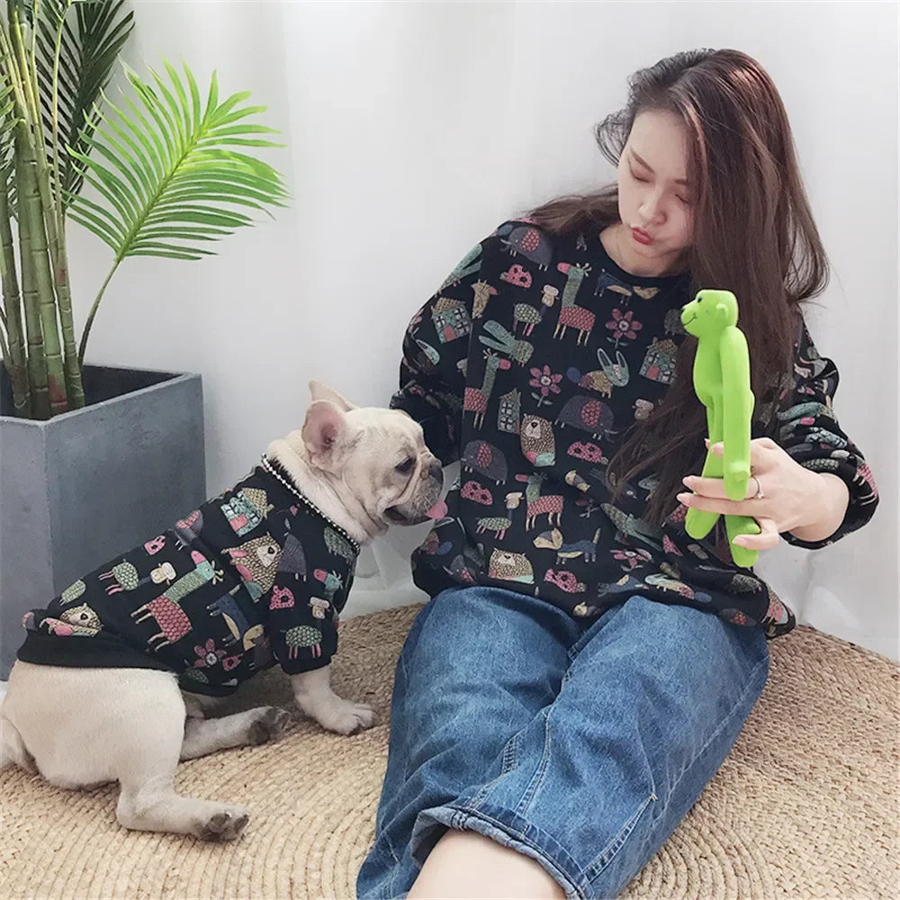 Sweat pour Chien et Maitresse