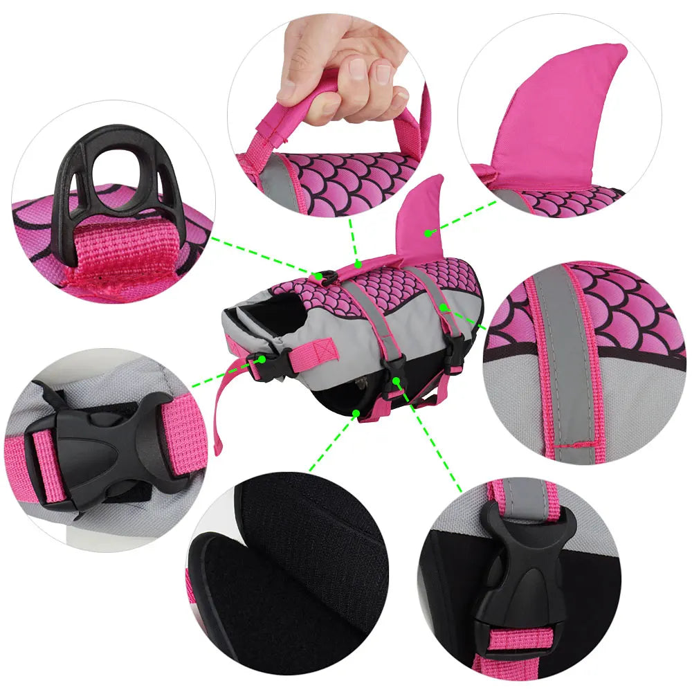 Gilet de Sauvetage pour Chien Requin