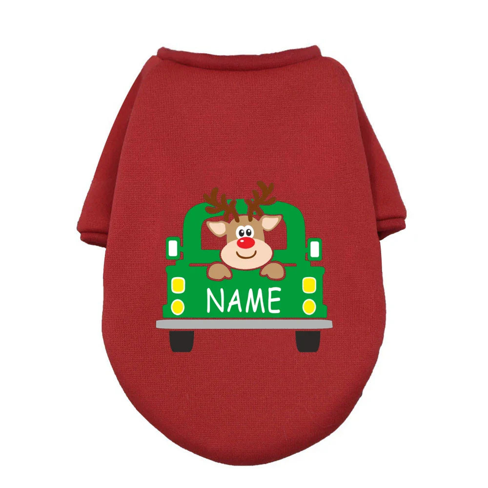Pull Noël Chien Personnalisé