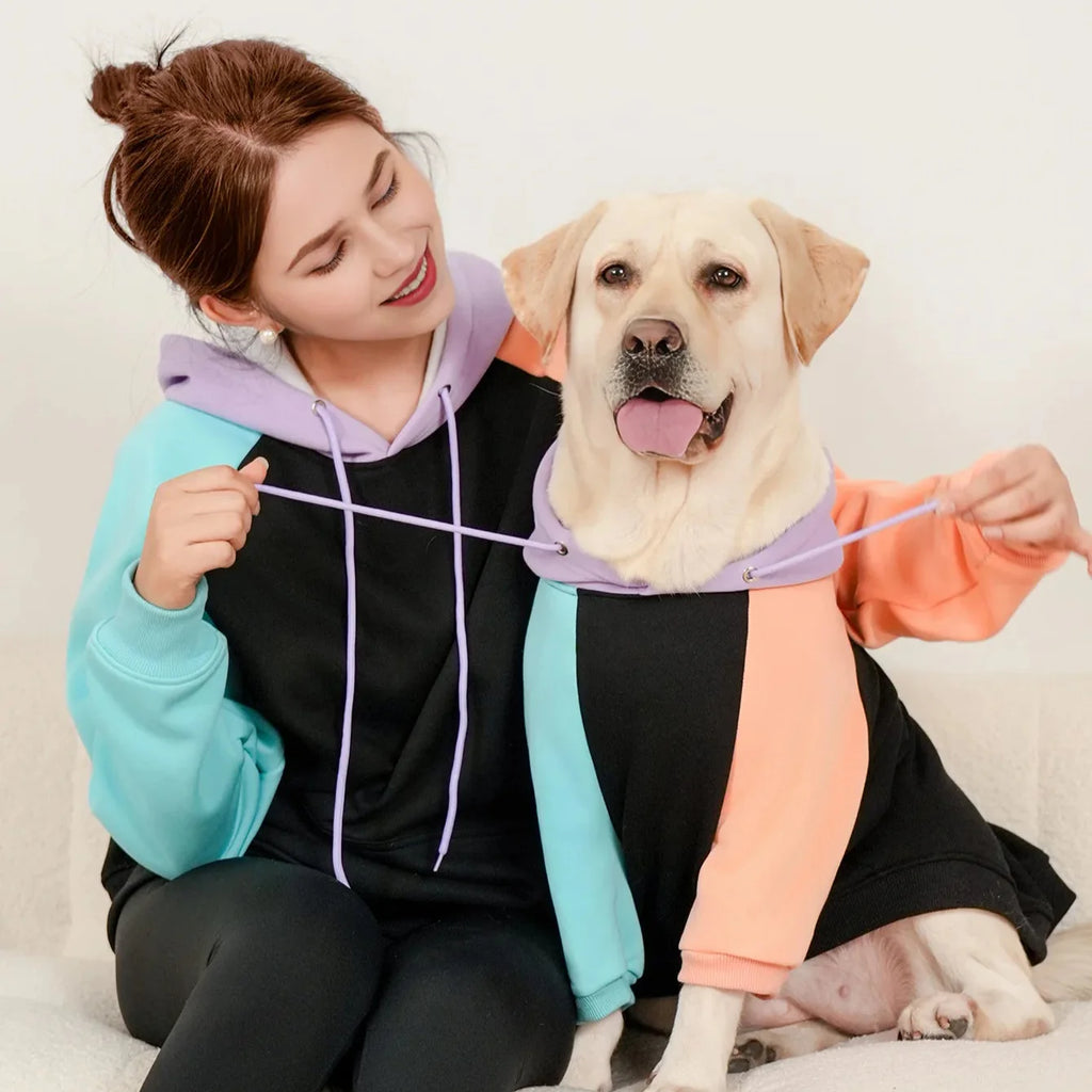 Sweat Chien et Humain Assortis
