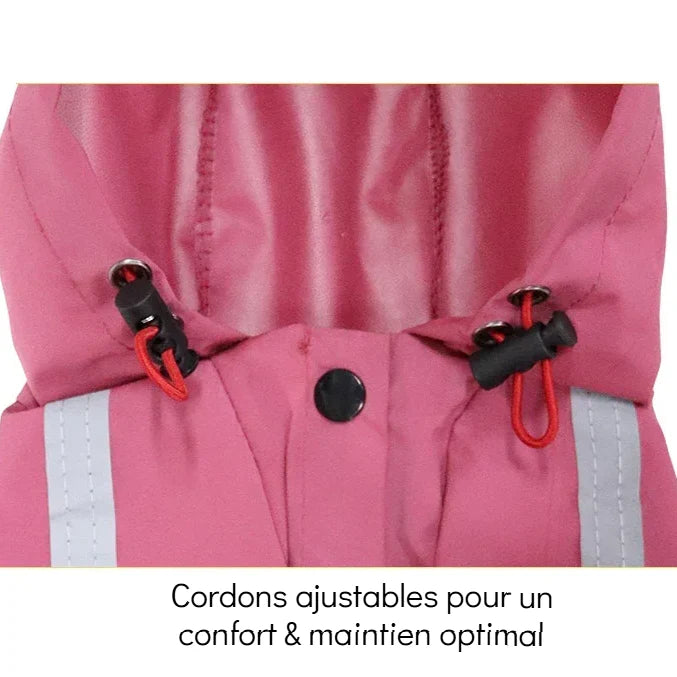 Imperméable Chien avec Capuche