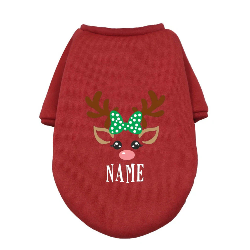 Pull Noël Chien Personnalisé