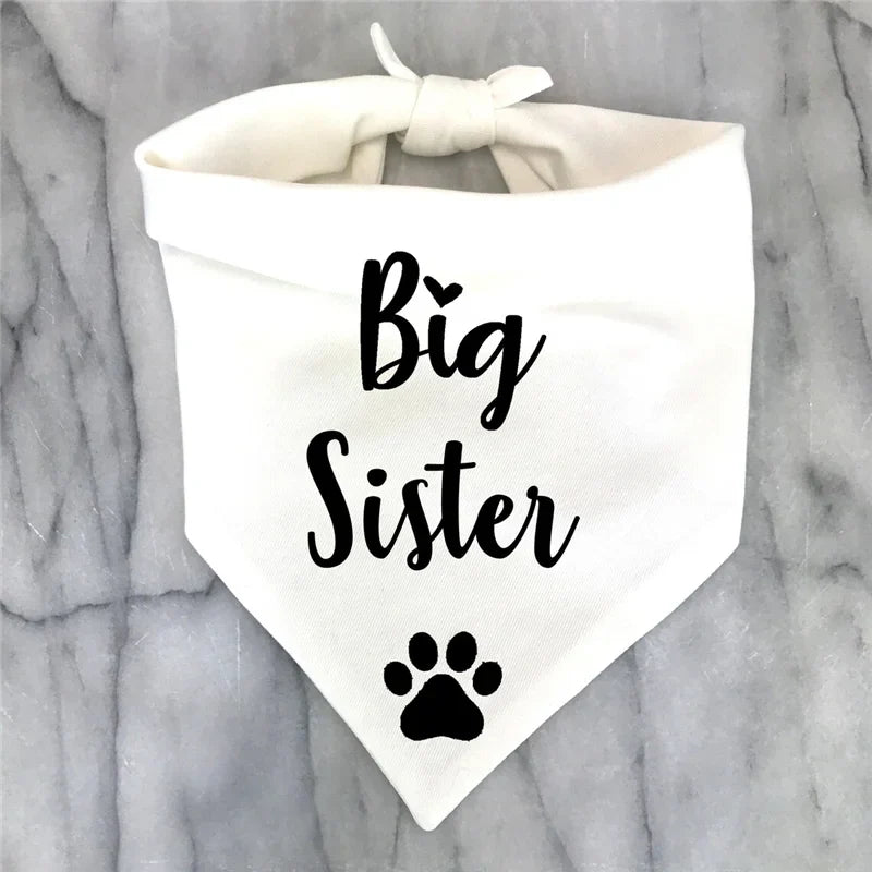 Bandana Big Sister / Big Brother Chien