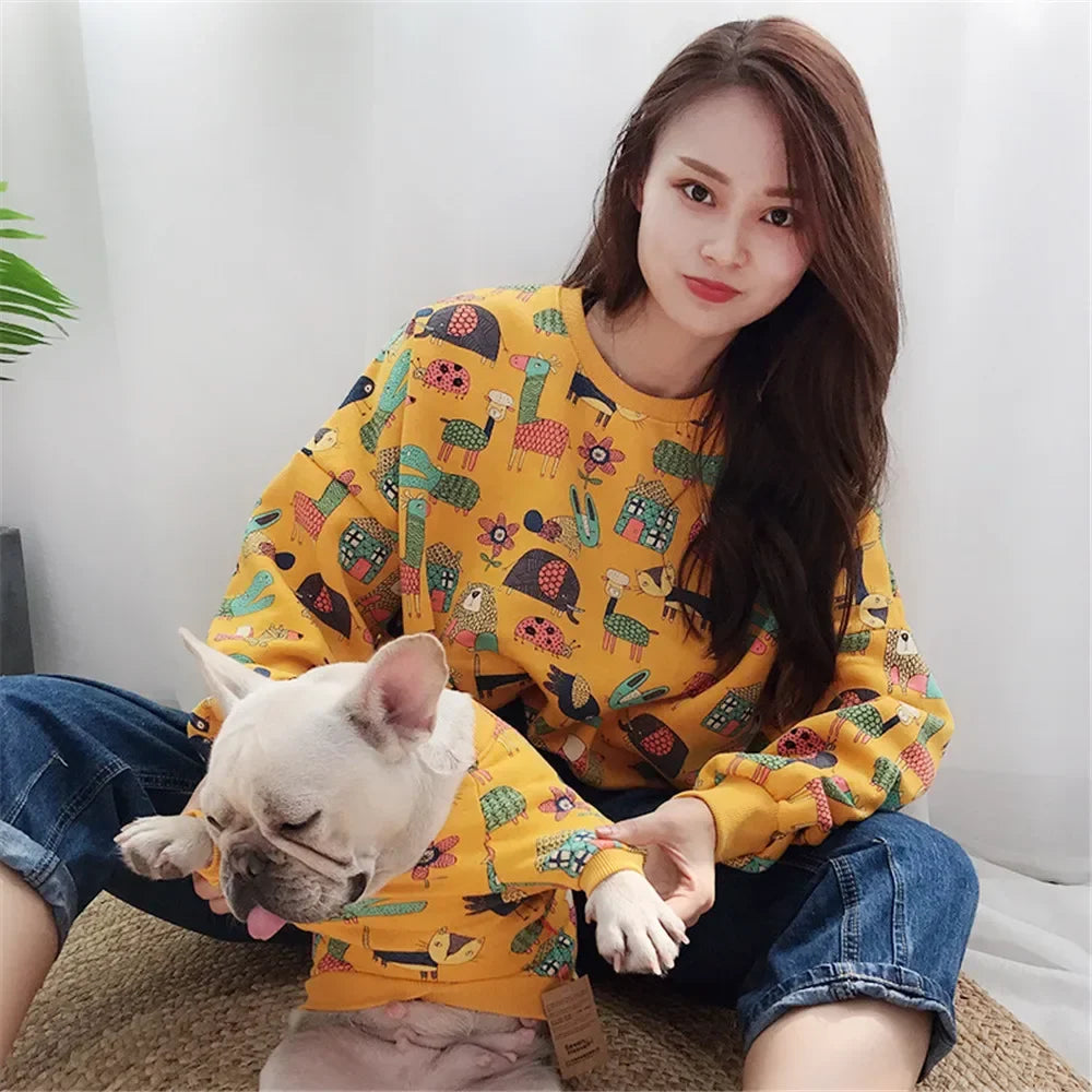 Sweat pour Chien et Maitresse