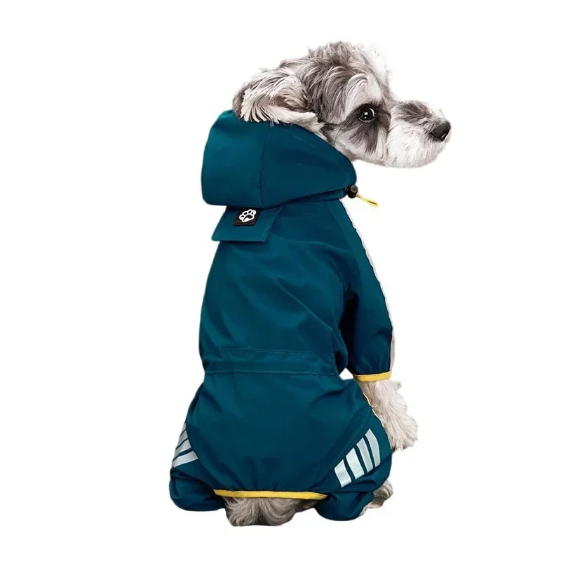 Imperméable Chien avec Capuche