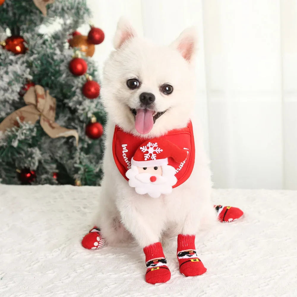 Chaussette pour Chien Noël