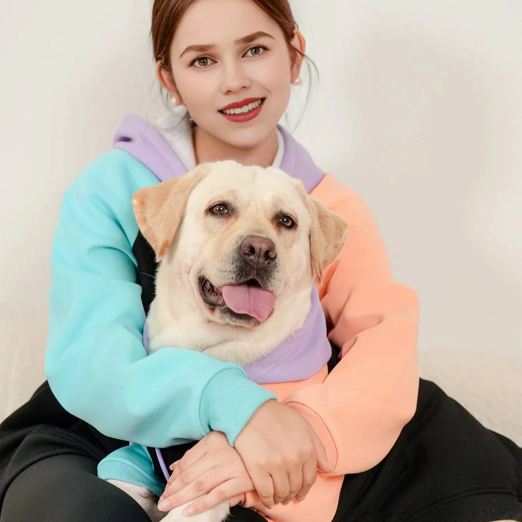 Sweat Chien et Humain Assortis
