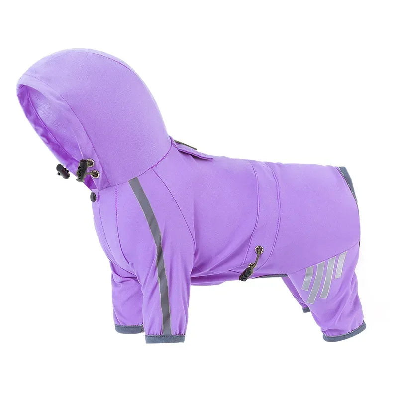 Imperméable Chien avec Capuche