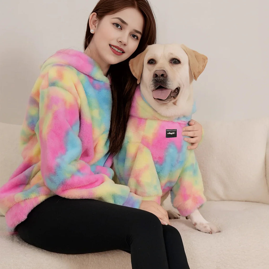 Sweat à Capuche Chien et Maitre