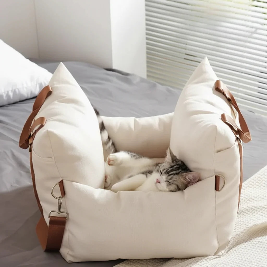Siège Auto Hamac Pour Chat Et Petit Confort Douillet