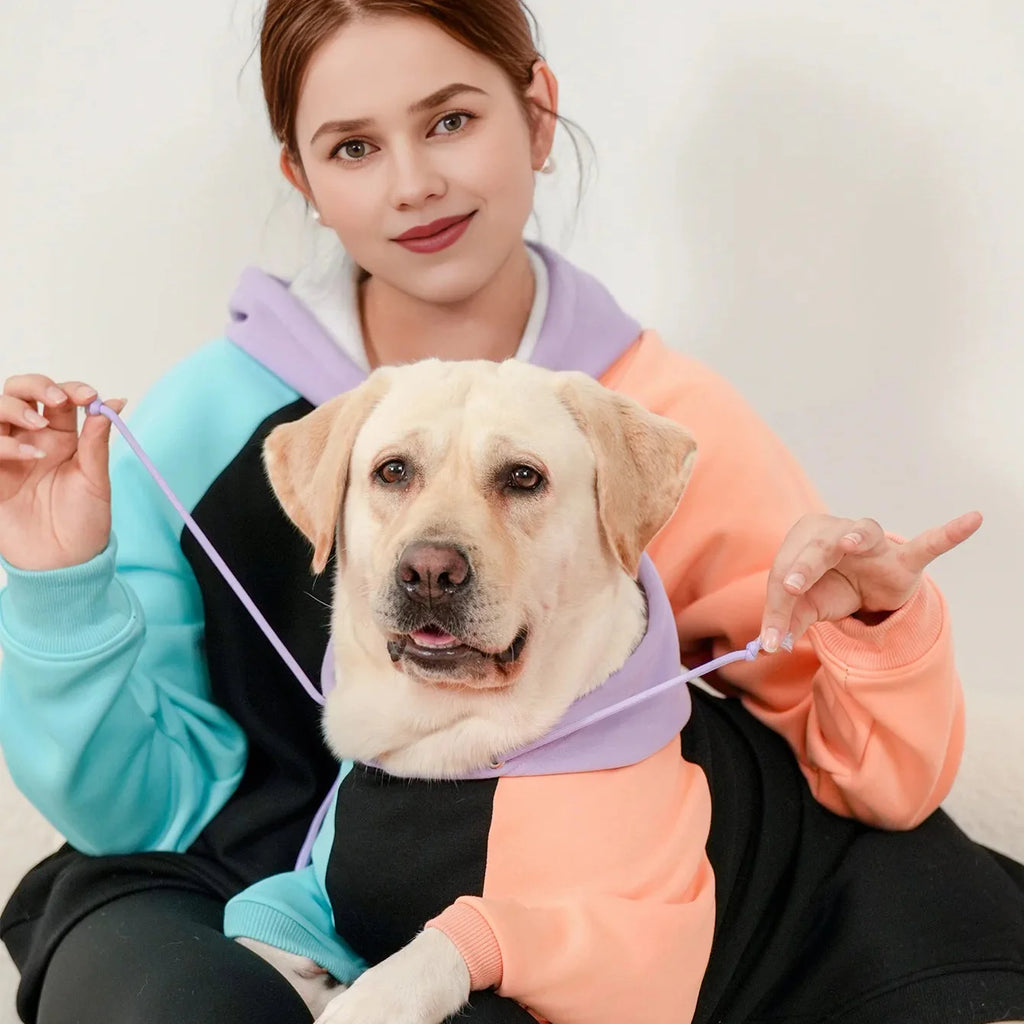 Sweat Chien et Humain Assortis