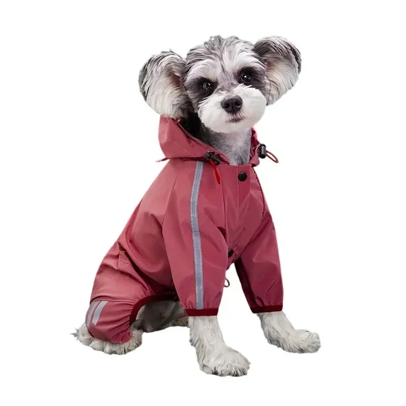 Imperméable Chien avec Capuche