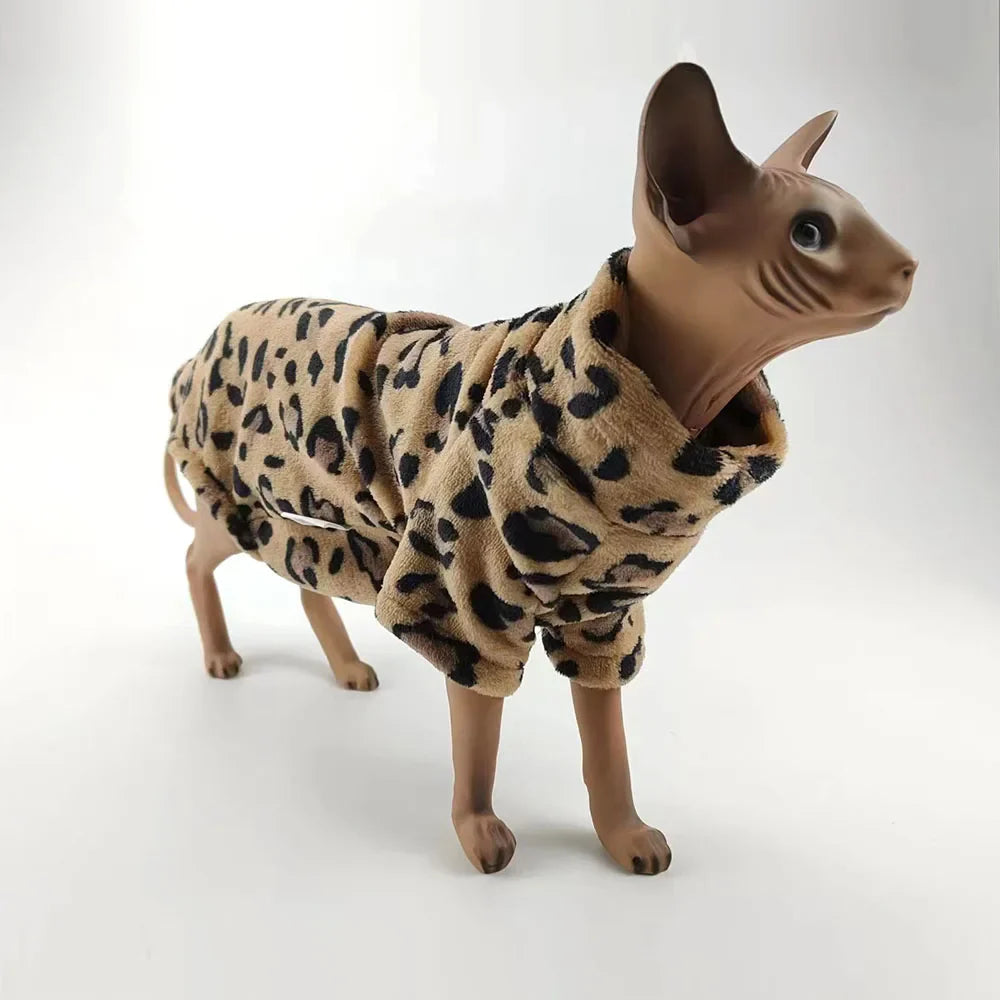 Pull Léopard / Zèbre pour Chat