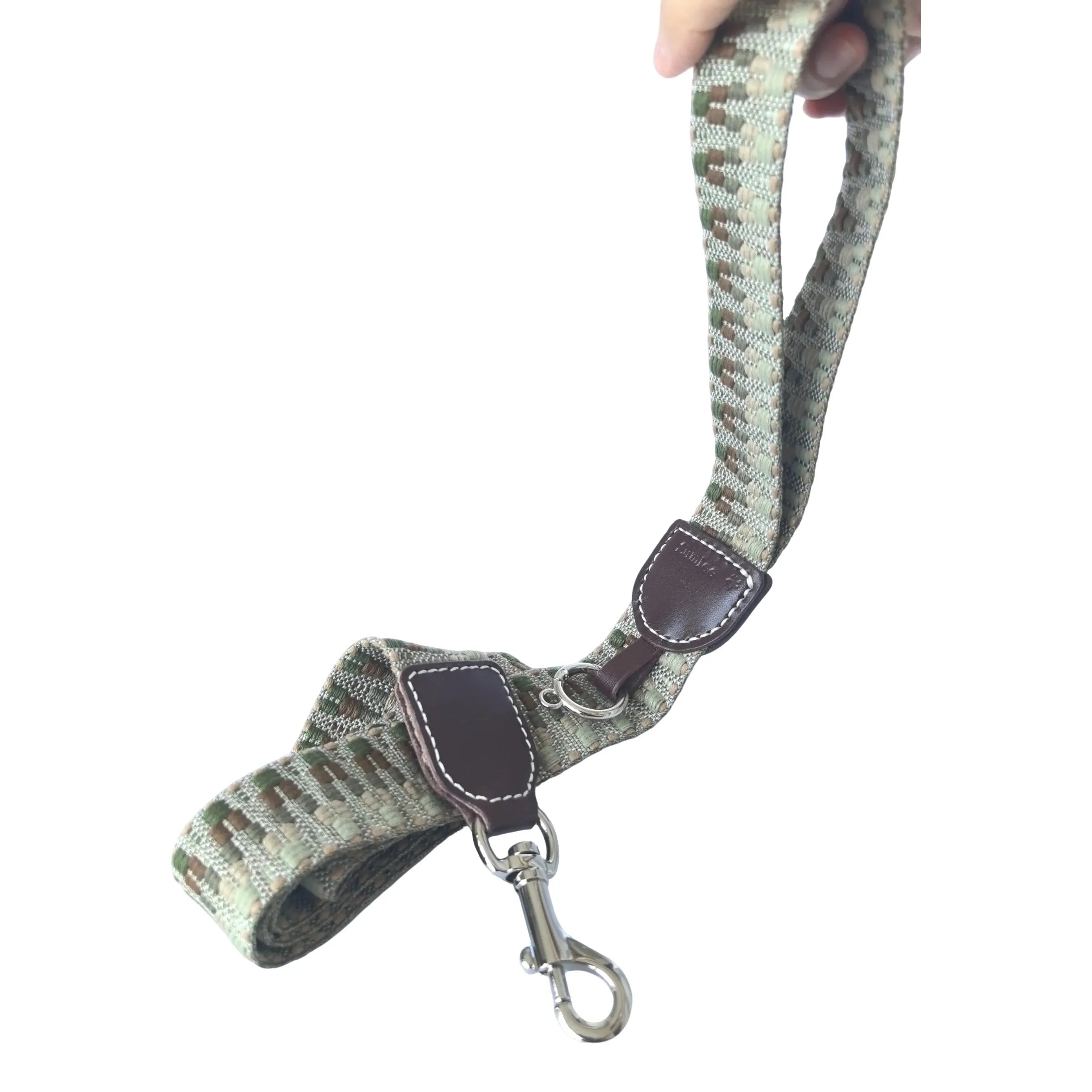 Collier Pour Chien Bohème Tissé À La Main En Cuir Durable